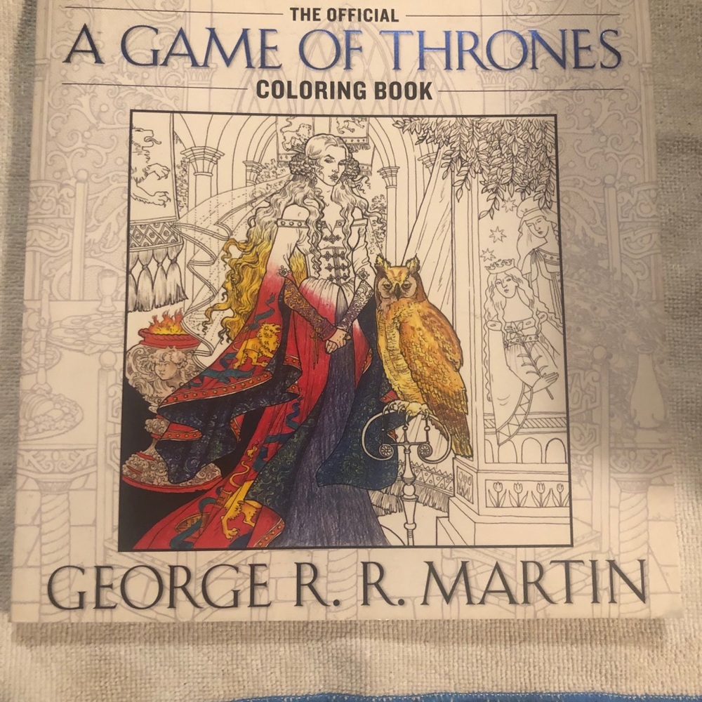 A Game of Thrones Coloring Book